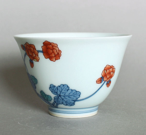 Tee-Set Kanne und Tassen Nabeshima Porzellan E