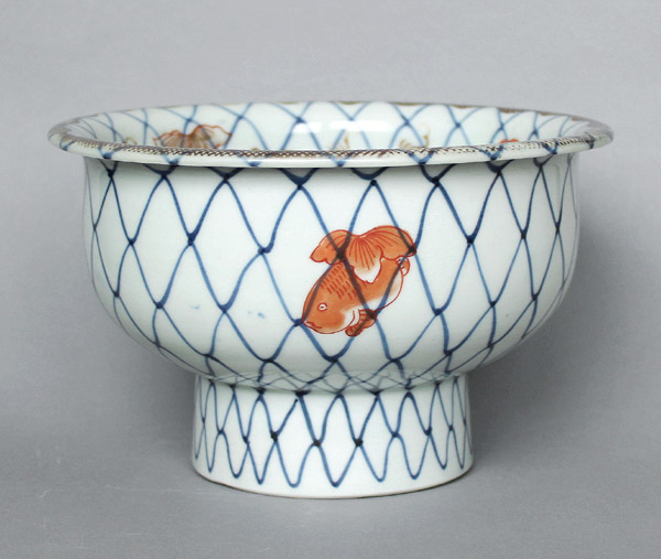 Arita Porzellan Goldfischbowl Japan C