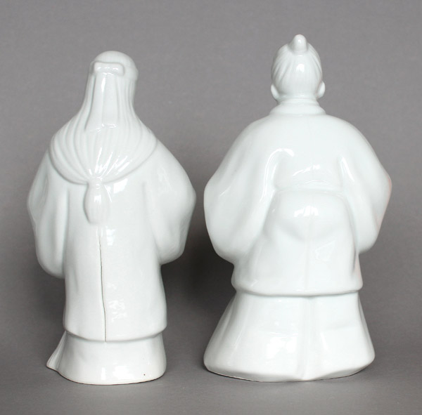 Figurenpaar Baumgeister Porzellan Japan E