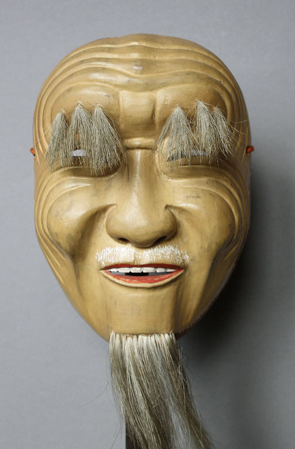 Noh-Theater Japan Jo Mask old man mask alter Mann A