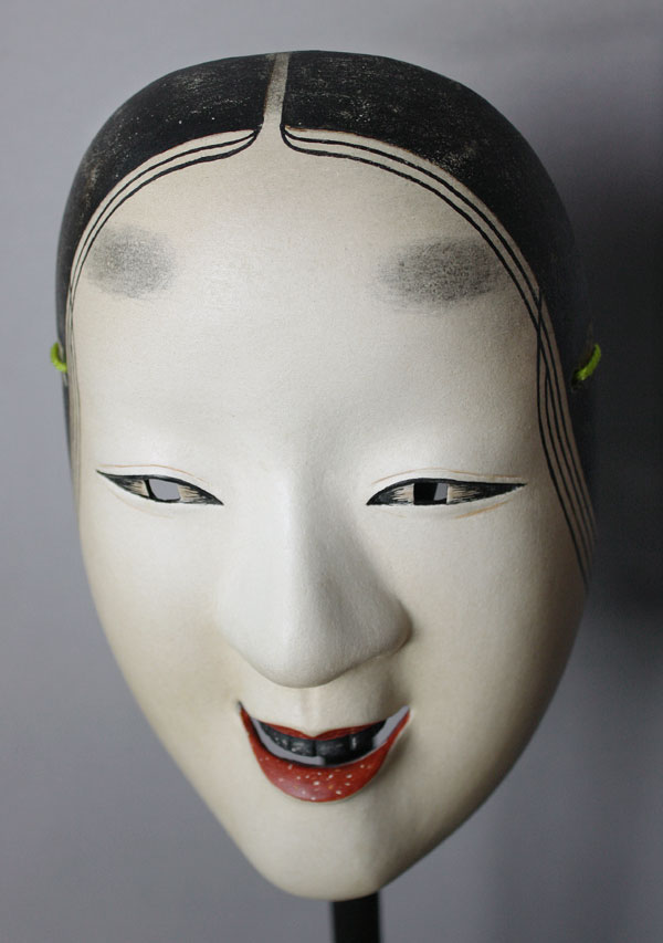 Noh-Maske Junge Frau young woman Japan O