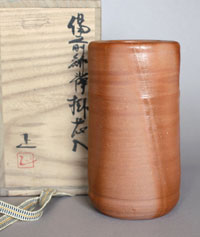 Kake-Hanaire Bizen Keramik Tokobashira Chado