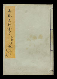 Japan Edo Ansichten Holzschnittbuch