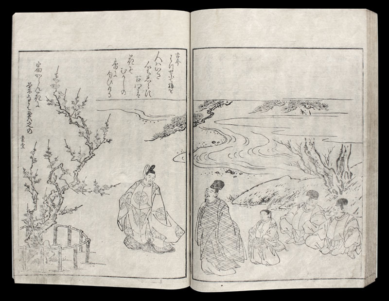 Holzschnittbuch Early Views Japan HSB069D